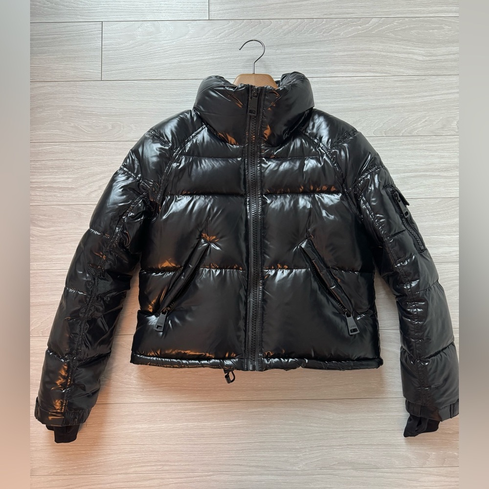 NWT! SAM Freestyle Cropped Down Puffer Jacket - Picture 2 of 7